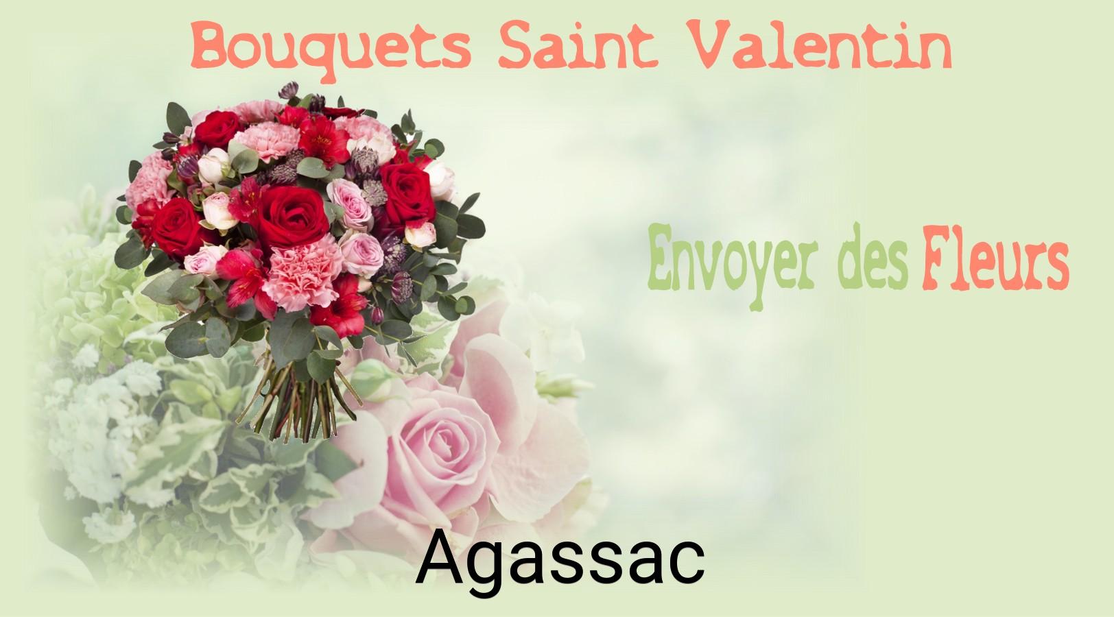 Roses de Saint-Valentin livrées à Agassac